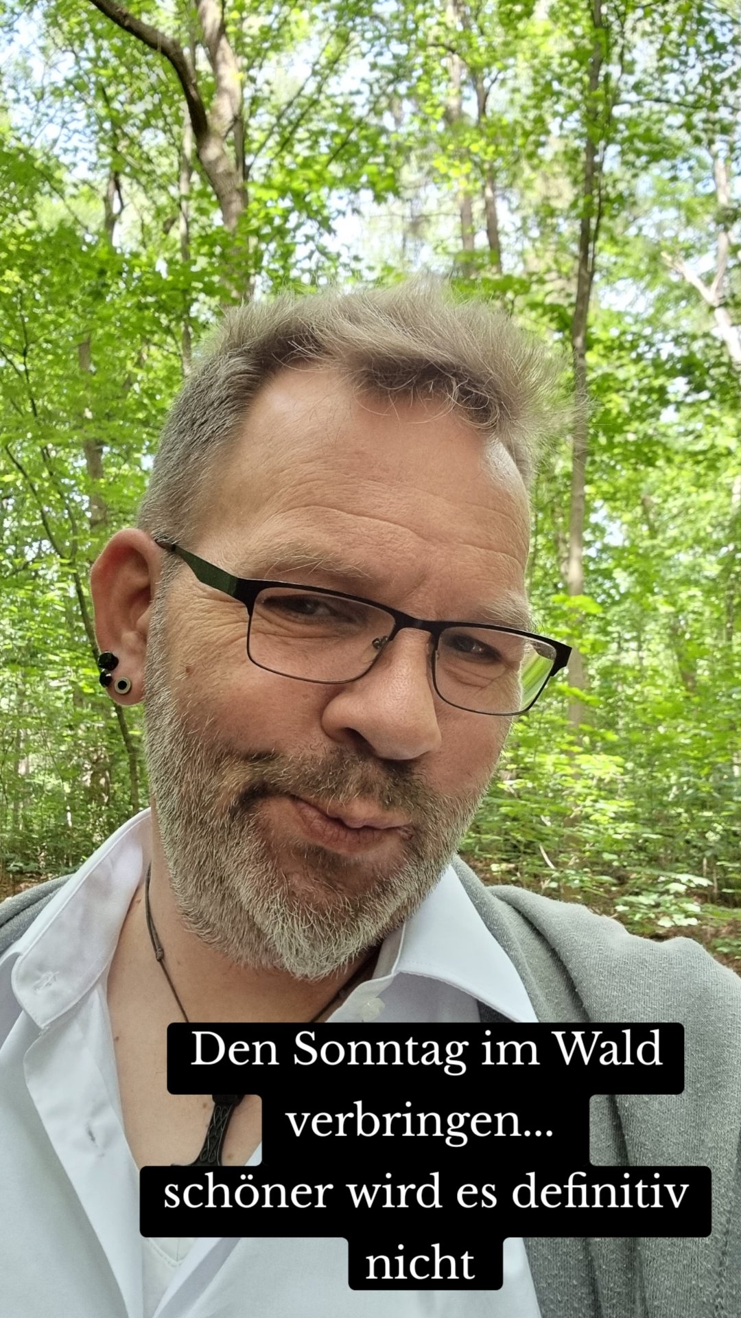 Den Sonntag im Wald verbringen... 
schöner wird es definitiv nicht 